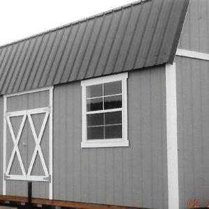 Split Loft Style wood shed