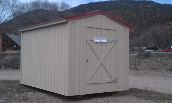 Ranch Style wood shed
