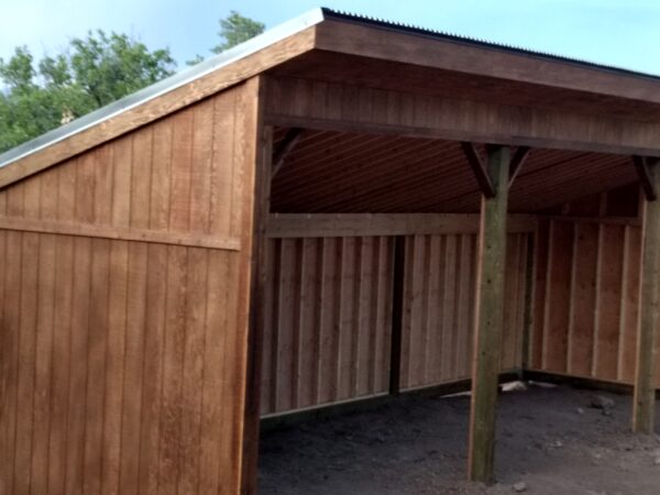Permanent Horse Shelter
