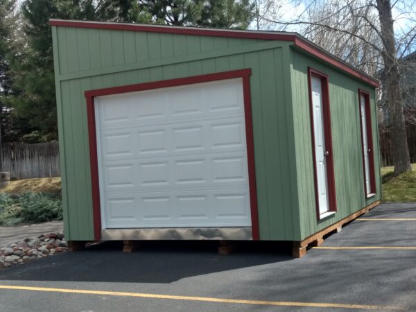 Permanent Wood Garage - Not as Pictured - Image 6