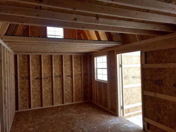 Split Loft Style Wood Storage Sheds - Image 4