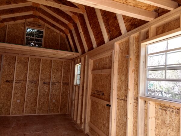 Split Loft Style Wood Storage Sheds - Image 10