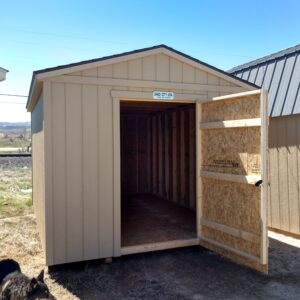 8′ x 10′ Ranch Style wood shed.  In Glenwood Springs.'s feature image