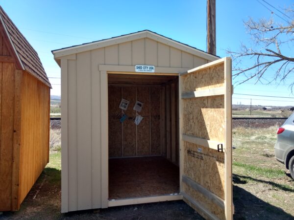 8' x 14' Ranch style wood shed.  In Craig. On Sale - Image 2
