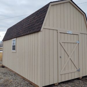 10x20 Loft with a shelf and 2 windows