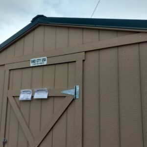 Ranch Style with Green Metal Roof
