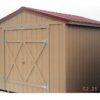 10 x 12 Ranch with Rustic Red Roof