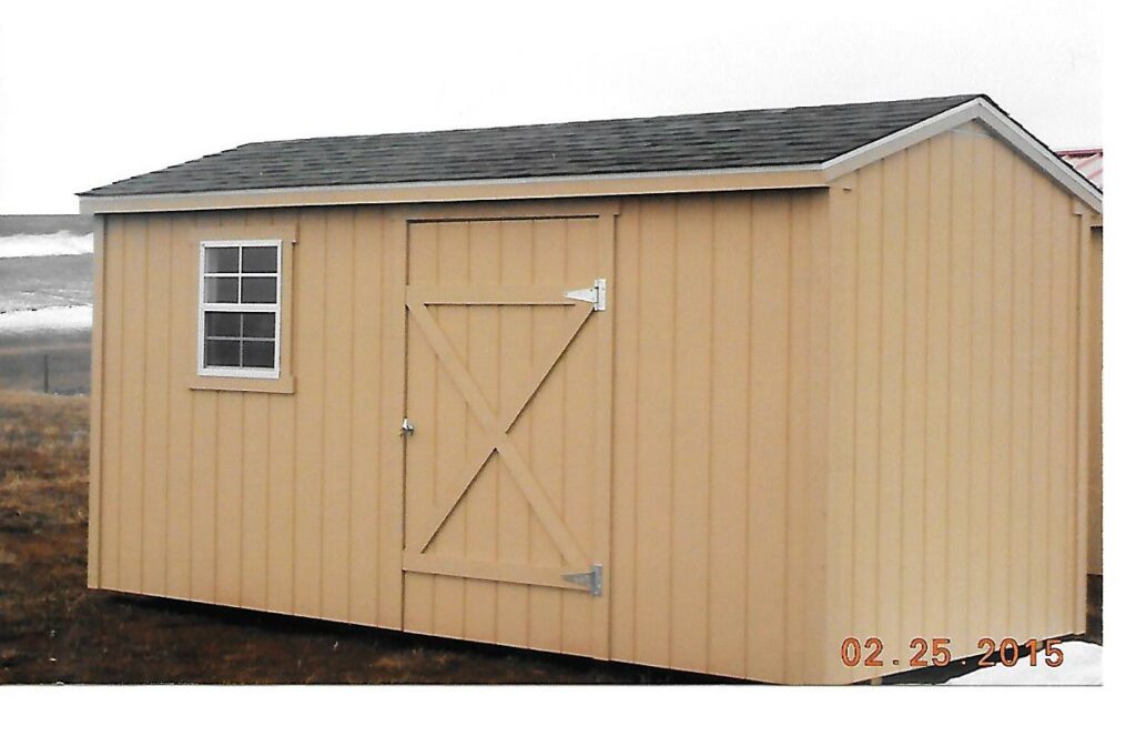 Ranch Style Shed 
