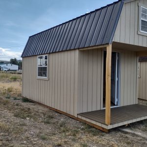 10 x 20 Shed with a Deck