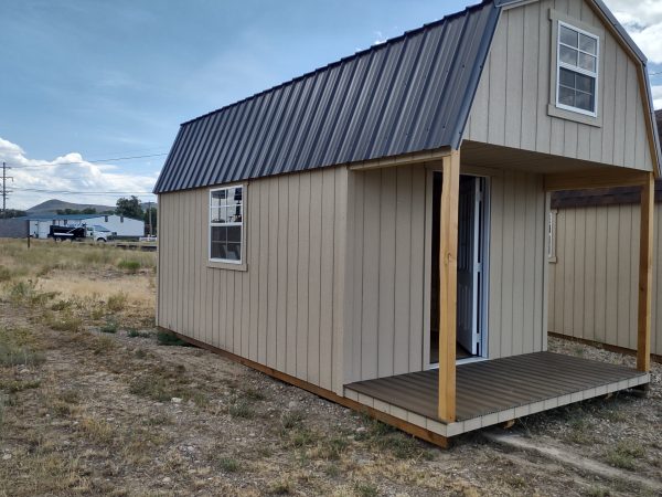 10 x 20 Shed with a Deck