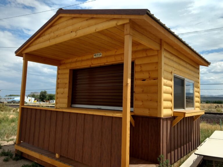 Log with Metal Siding Concession Stand / Cabin