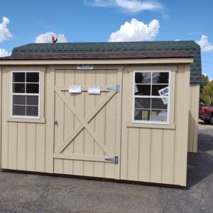 6 x 12 Ranch Style wood shed