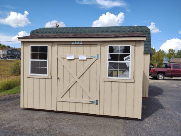 6 x 12 Ranch Style wood shed