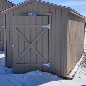 10' x 12' Ranch Style wood shed.   On Sale. In Craig.