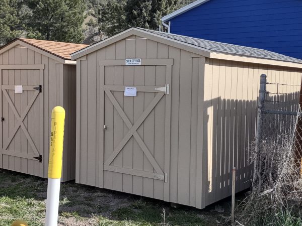 8x16 Ranch Style Wood Shed