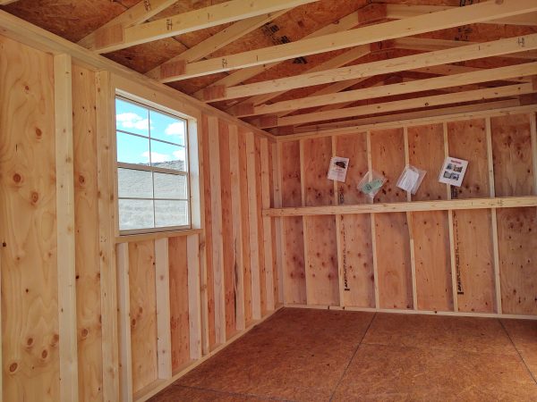 10' x 12' Ranch style wood shed.  In Craig. On Sale. - Image 5