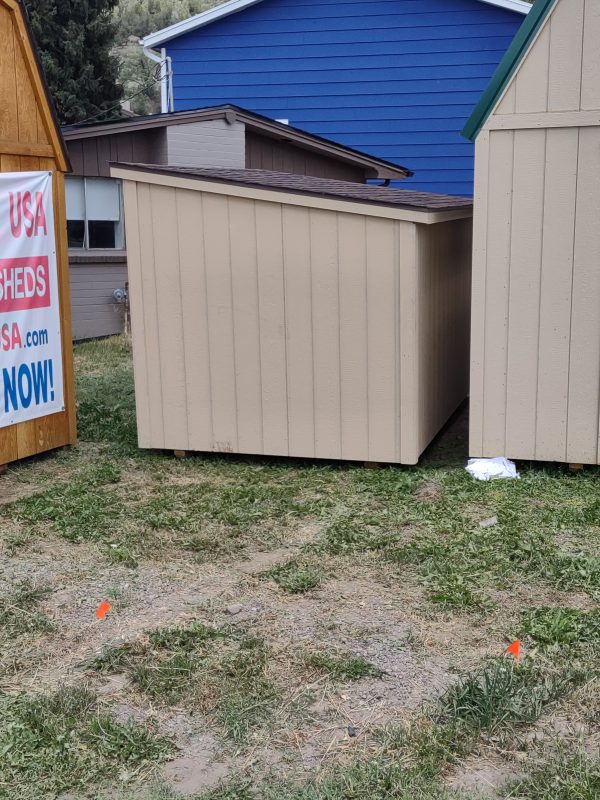 10 x 7 Lean To Style wood shed