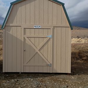 10' x 20' SPLIT Loft Style wood shed