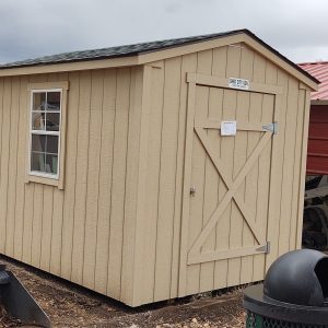 8x10 Ranch Style with a window