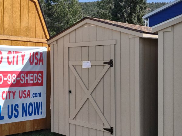 8x10 Ranch Style Wood Shed