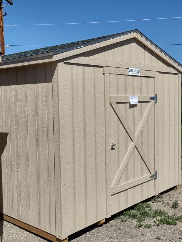 10 x 12 Ranch Style with Green Shingles